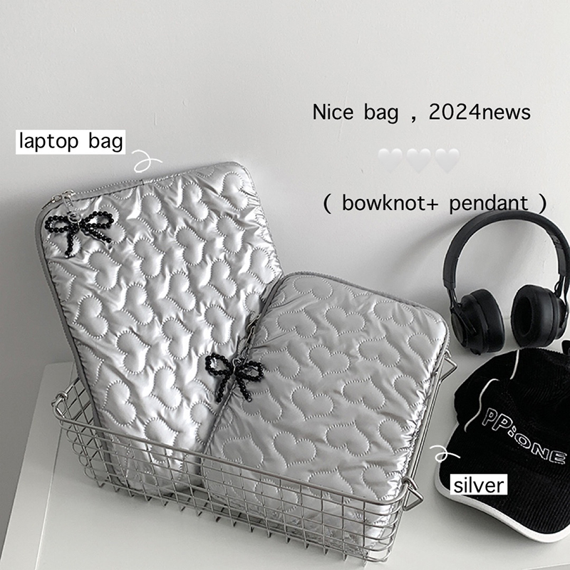 Xiaomi Laptop Accessories - Tas Tablet hati lucu versi Korea,