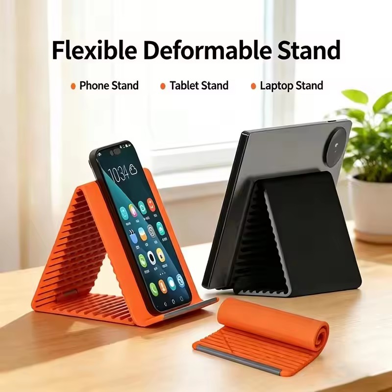 Laptop Office Accessories - Penyangga Ponsel Portabel Silikon, Dudukan Tablet