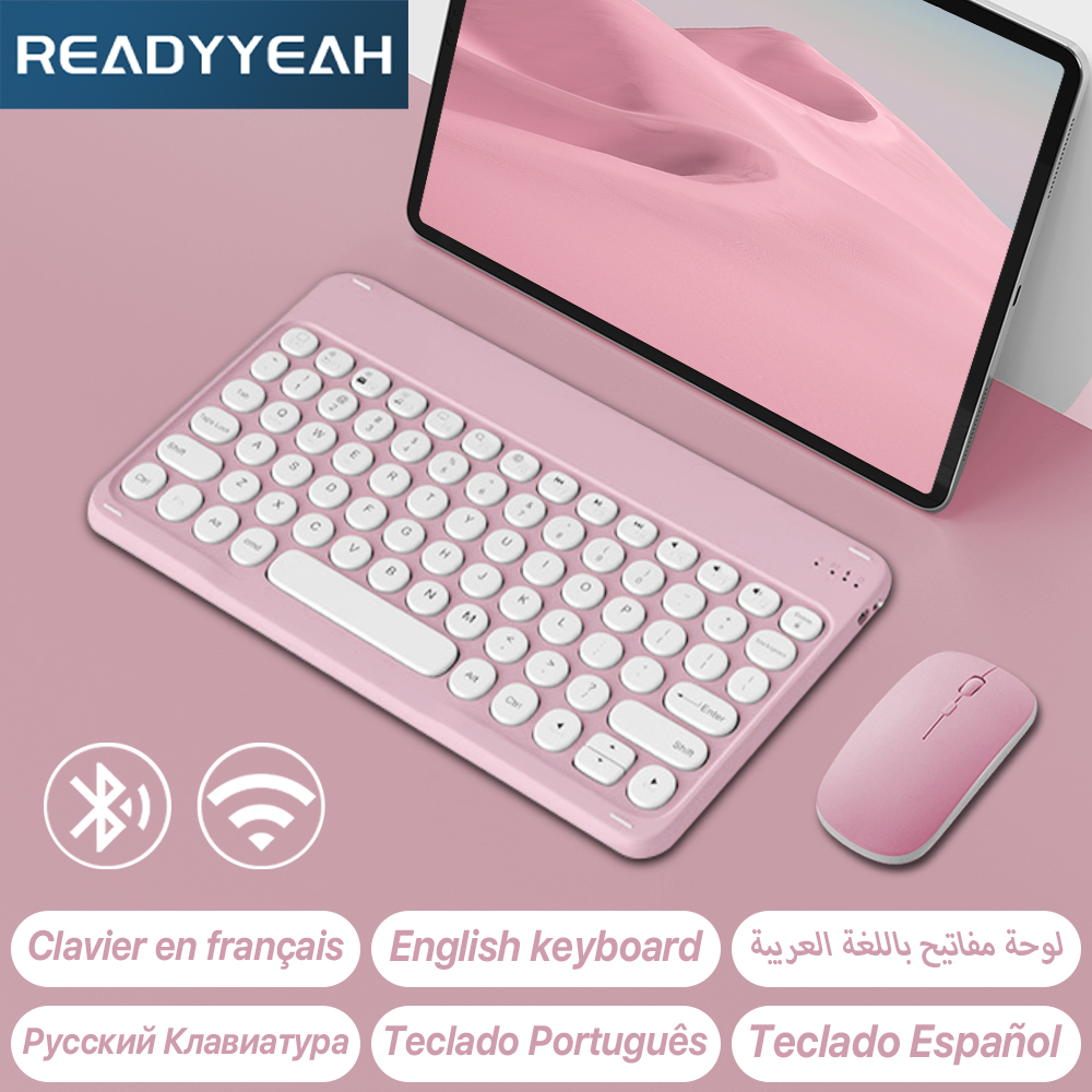 Laptop External Accessories - Keyboard dan Mouse nirkabel untuk Apple