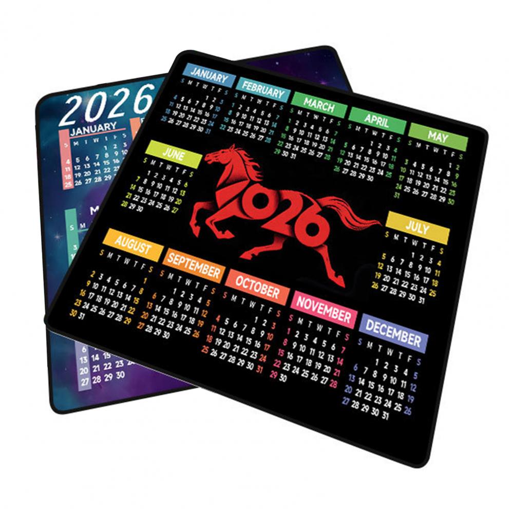 Laptop Office Accessories - Alas Mouse Kalender 2026 Tahan Air