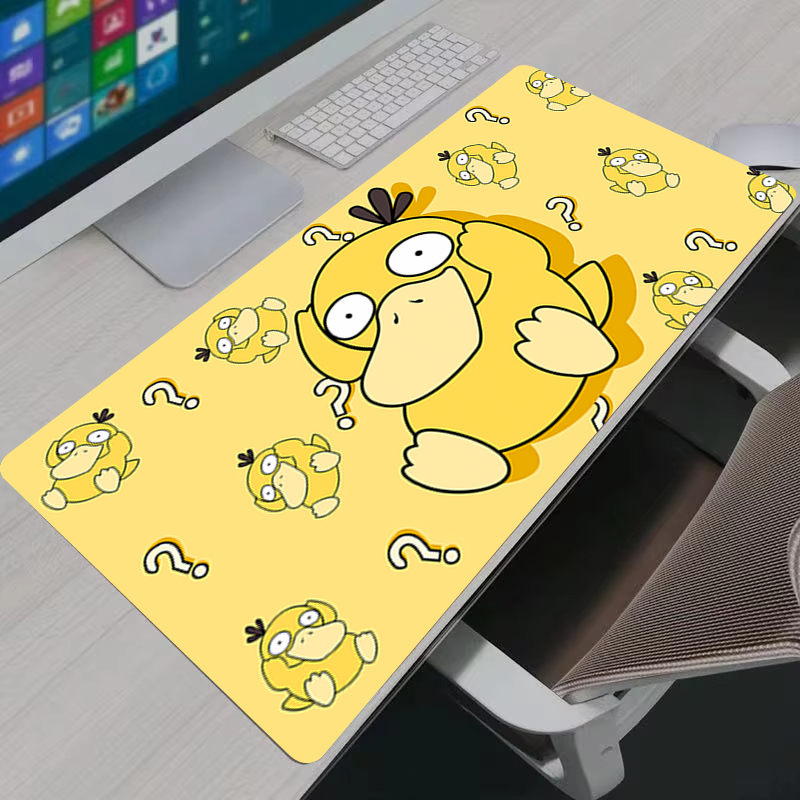 Laptop Accessories For Programmers - Mousepad Anime P-pokemon Psyduck XXL Alas