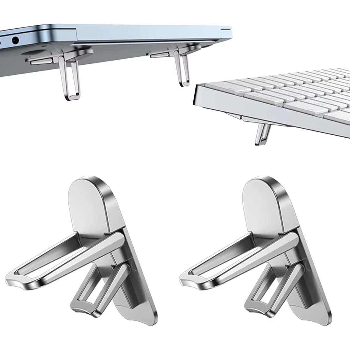 Laptop Accessories Organizer - Penyangga Laptop Kaki Portabel Mini untuk