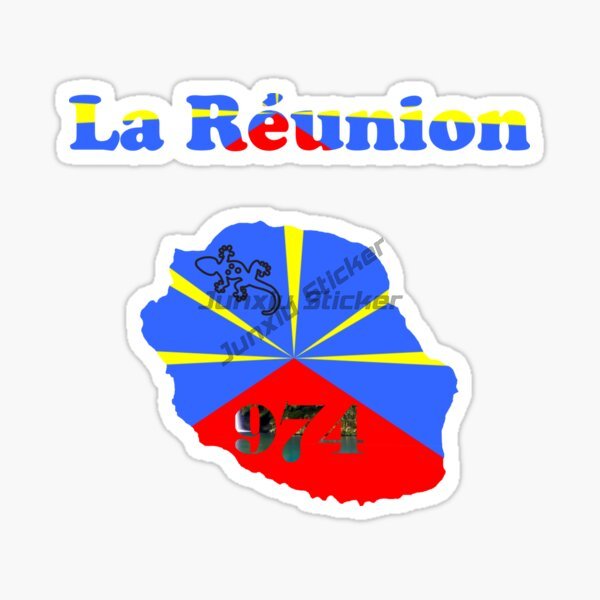 Stiker Mobil Bendera Pulau Reu - Laptop Accessories Logo ulasan dan harga
