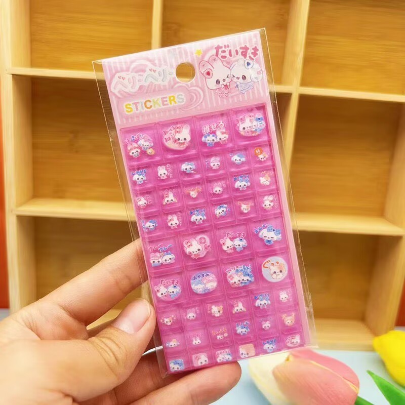 2/4p Stiker Persegi Solid Diy  - Laptop Accessories Case ulasan dan harga