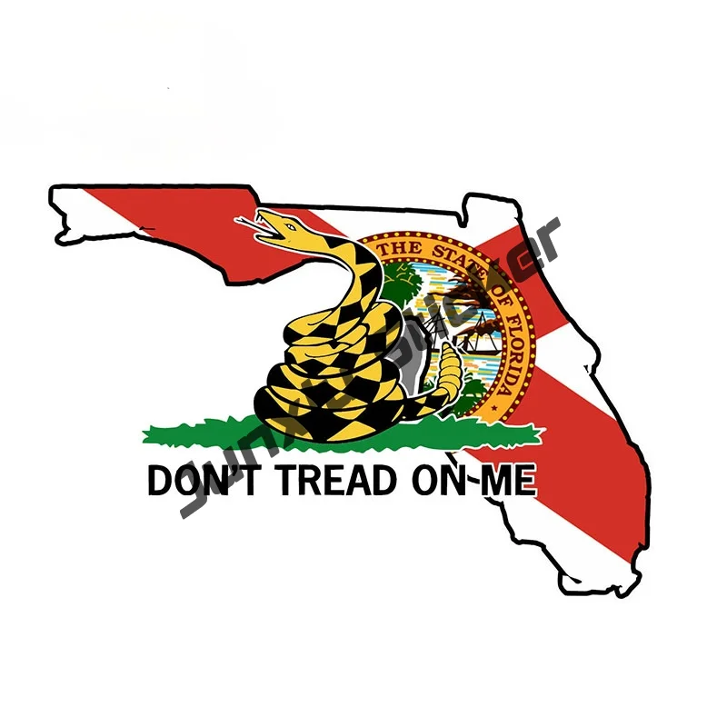 Stiker Bendera Florida Kreatif - Laptop Accessories Logo ulasan dan harga