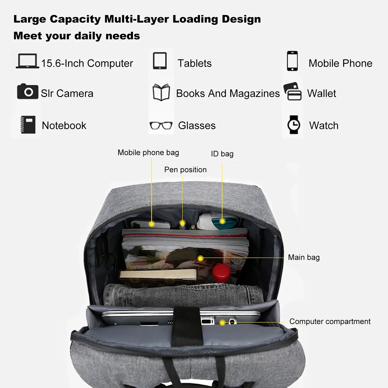 Ransel Laptop untuk Tas Laptop - Laptop Accessories Organizer ulasan dan harga