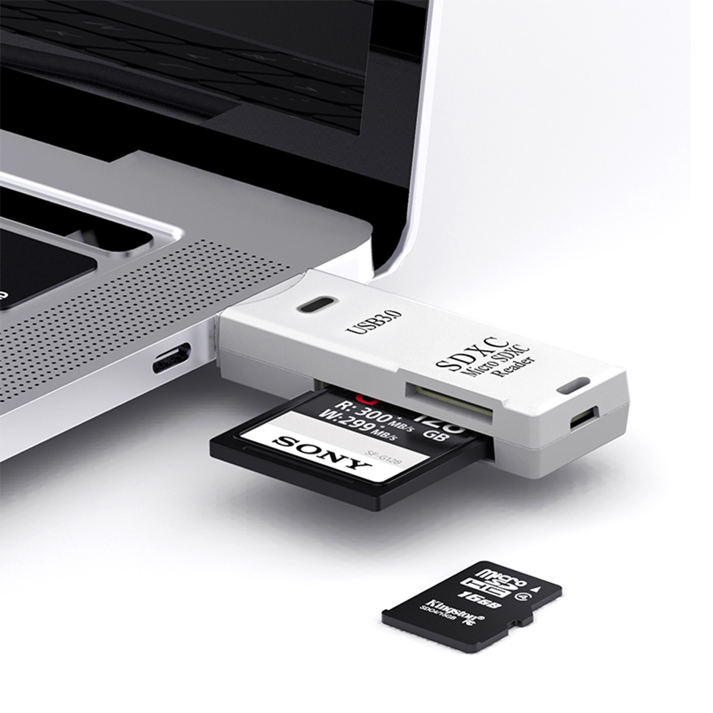 Pembaca Kartu USB 3.0 2 In 1 P - Laptop Accessories For Programmers ulasan dan harga