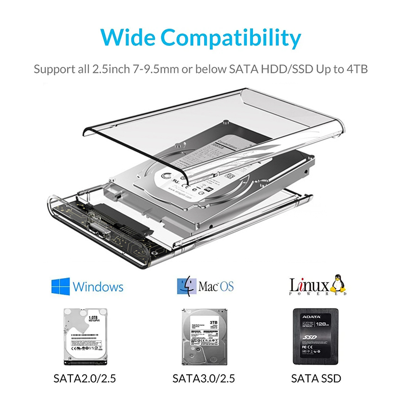 Casing Penyimpanan Eksternal T - Laptop External Accessories ulasan dan harga