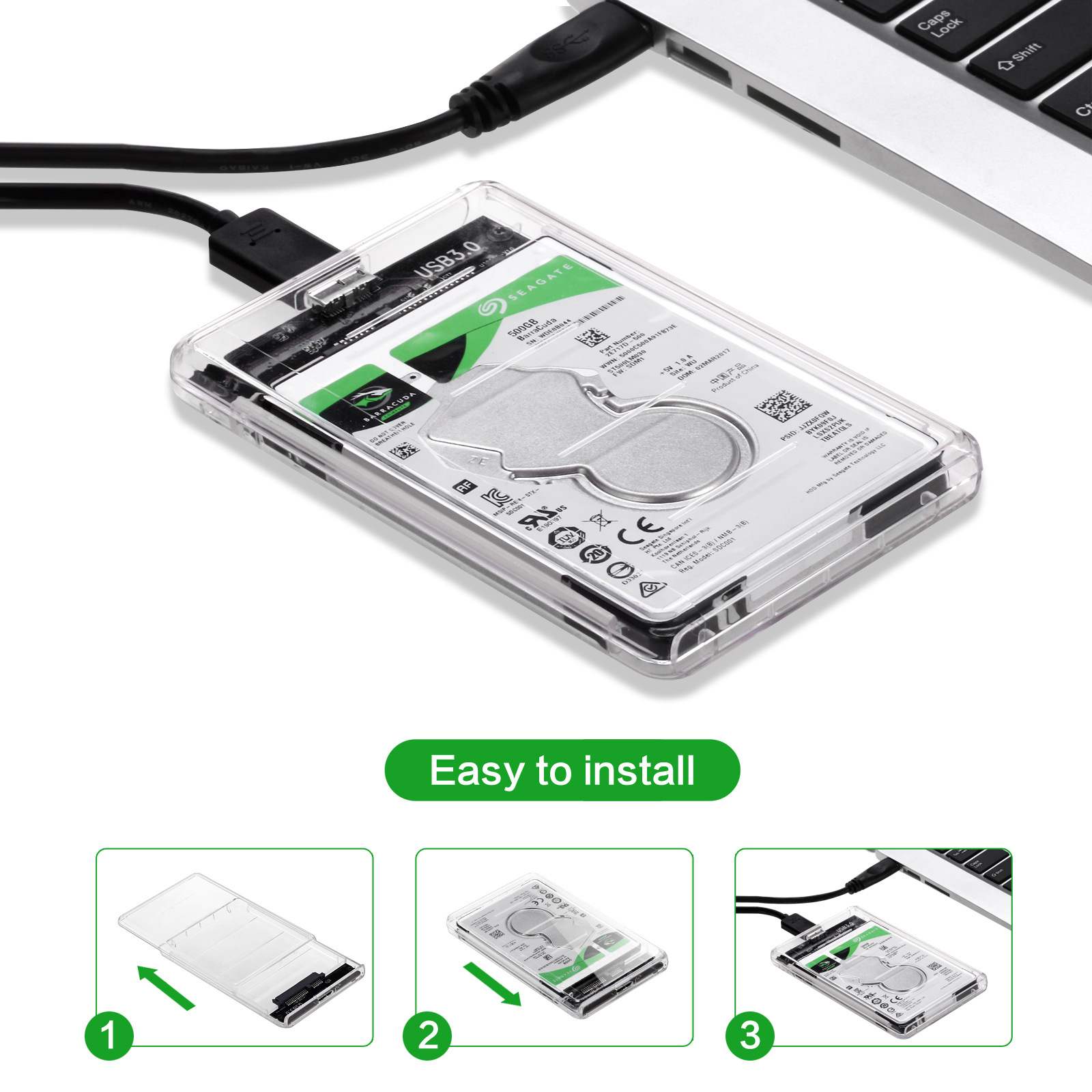 Casing Penyimpanan Eksternal T - Laptop External Accessories ulasan dan harga