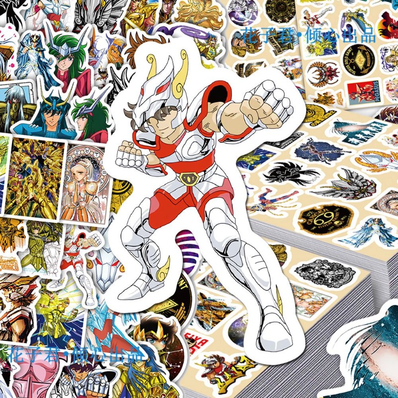 101 Buah Stiker Anime Saint Se - Laptop Accessories Toy ulasan dan harga