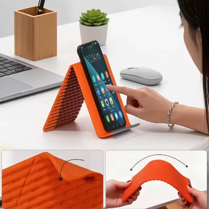 Penyangga Ponsel Portabel Sili - Laptop Office Accessories ulasan dan harga