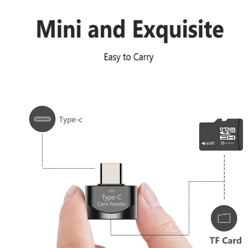 Pembaca Kartu OTG Micro SD TF  - Xiaomi Laptop Accessories ulasan dan harga
