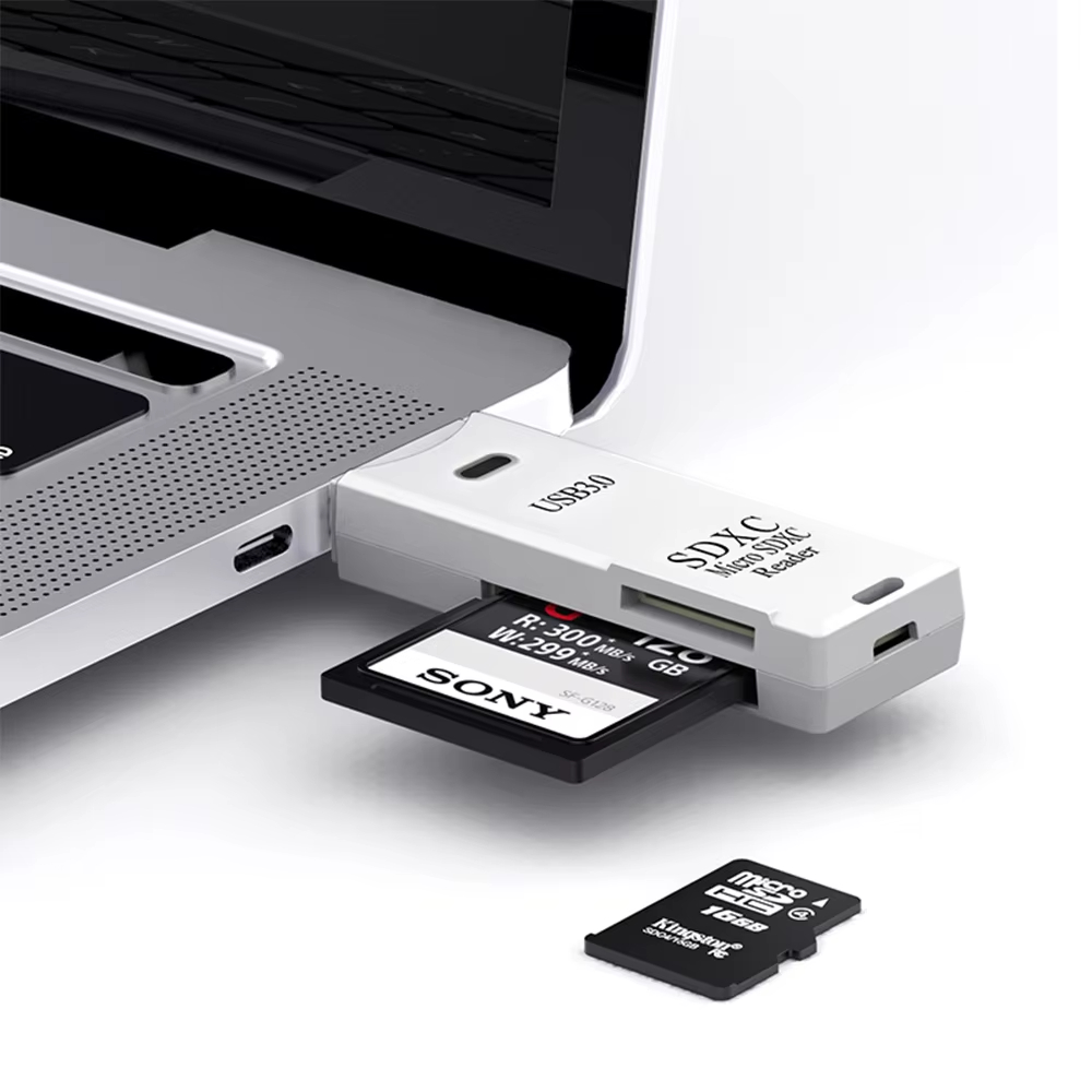 Pembaca Kartu 2 In 1 USB 3.0 P - Laptop Accessories For Programmers ulasan dan harga