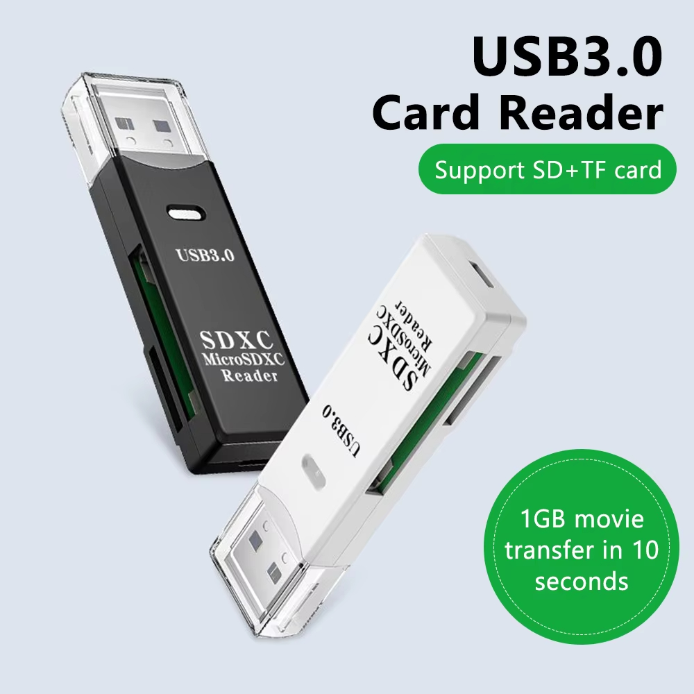 Pembaca Kartu 2 In 1 USB 3.0 P - Laptop Accessories For Programmers ulasan dan harga