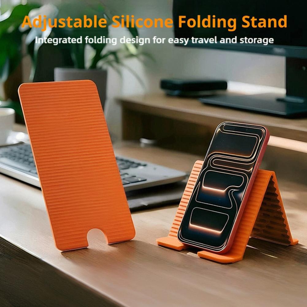 Penyangga Ponsel Silikon Lipat - Laptop Office Accessories ulasan dan harga