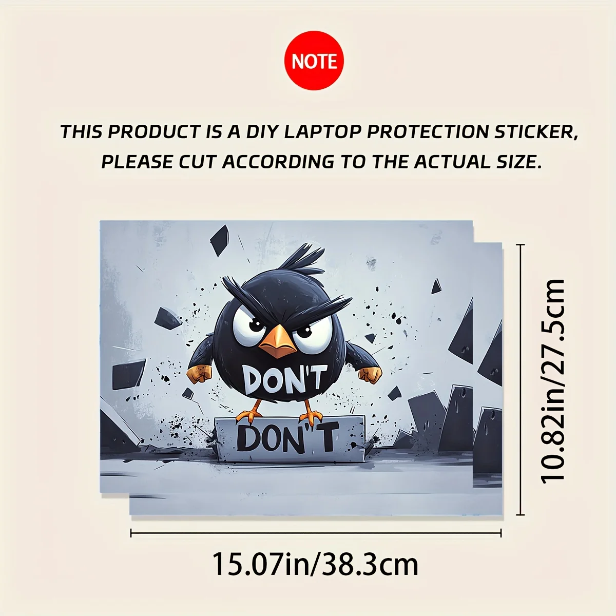 2 Paket Stiker Laptop Seni Bur - Laptop Accessories Msi ulasan dan harga
