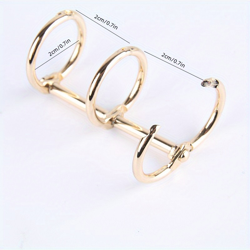10 Buah Cincin Pengikat Buku D - Laptop Office Accessories ulasan dan harga