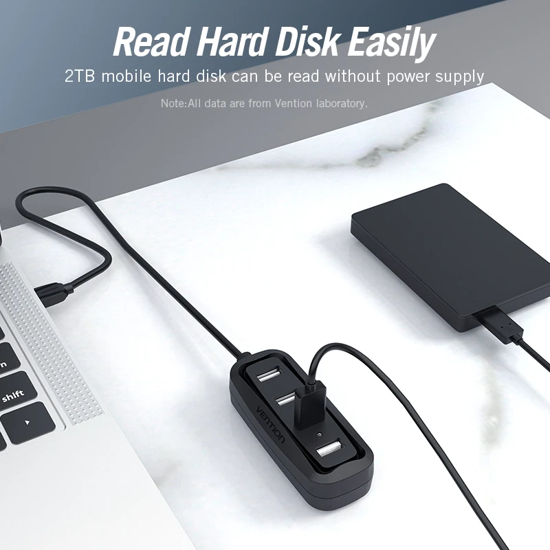 Vention USB 2.0 HUB 4 Port, de - Xiaomi Laptop Accessories ulasan dan harga