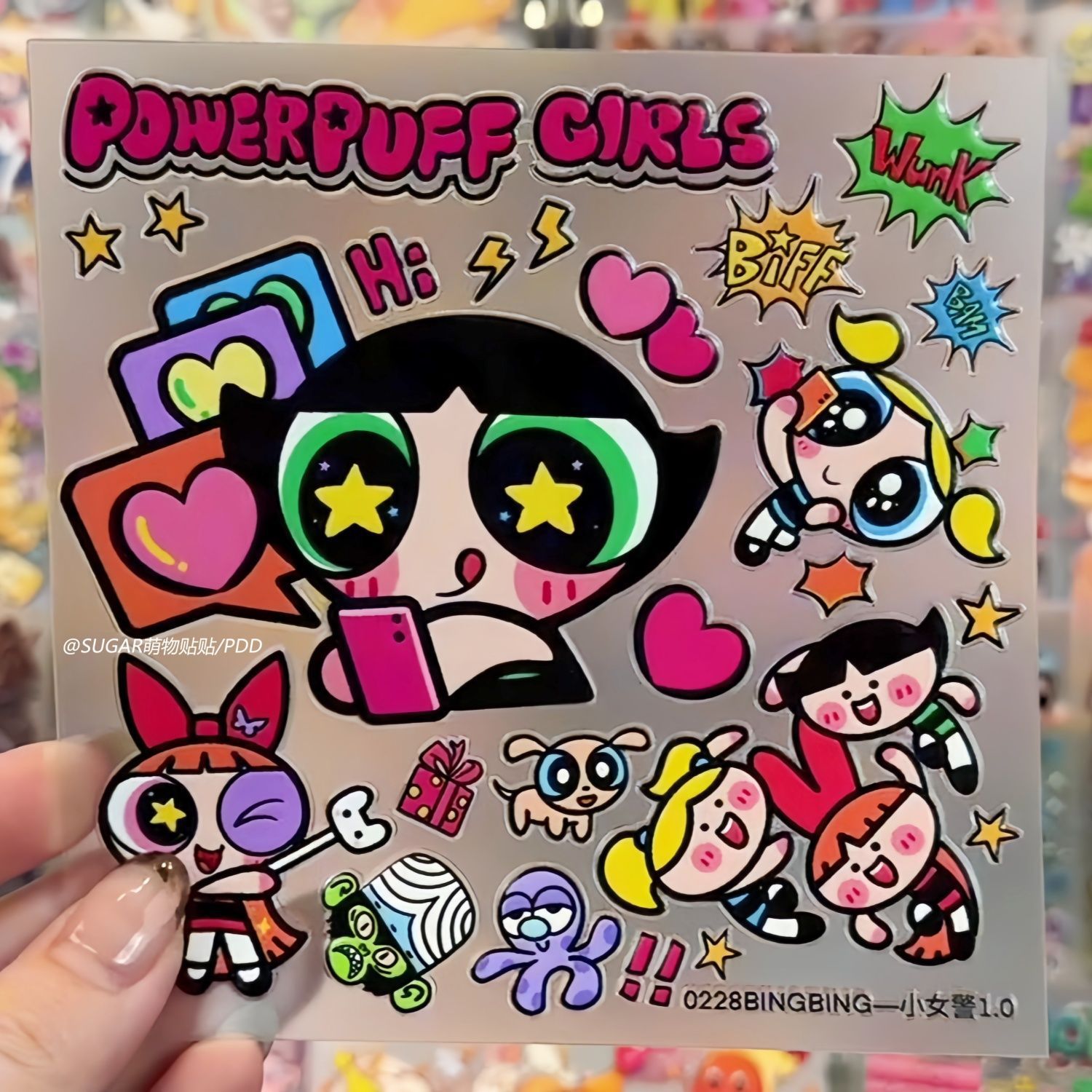 Stiker Karakter Powerpuff Girl - Laptop Accessories Case ulasan dan harga
