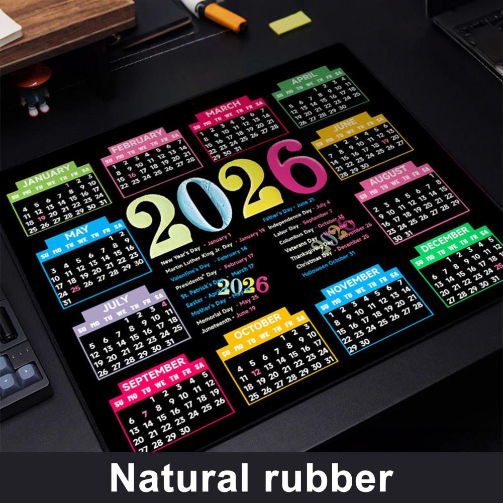Alas Mouse Kalender 2026 Tahan - Laptop Office Accessories ulasan dan harga