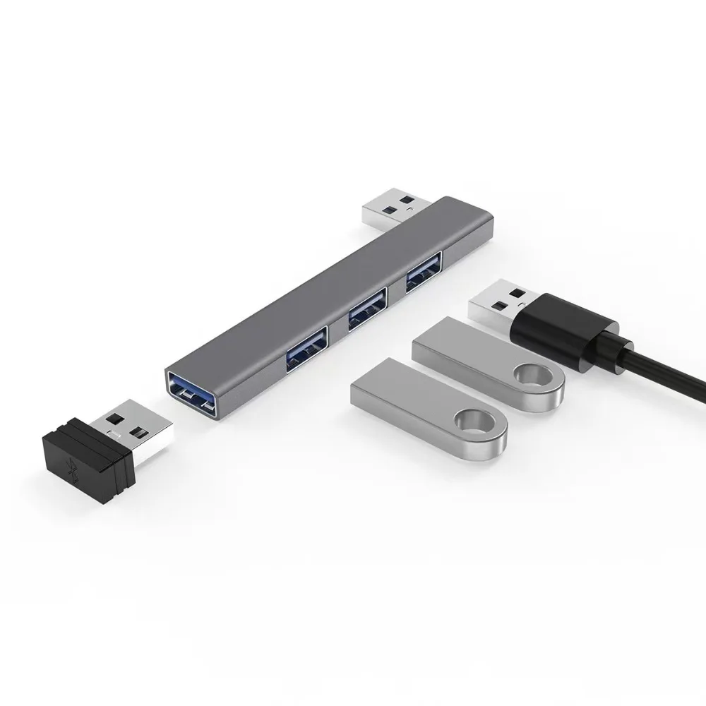 Adaptor OTG Multi USB Splitter - Xiaomi Laptop Accessories ulasan dan harga