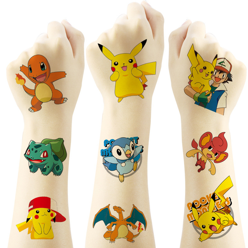 5*5Cm 20 Buah Stiker Tato Poke - Laptop Accessories Toy ulasan dan harga