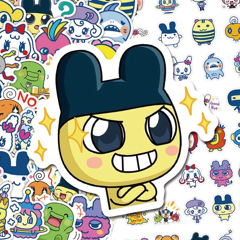 Stiker Tamagotchi Jepang Hewan - Laptop Accessories Case ulasan dan harga