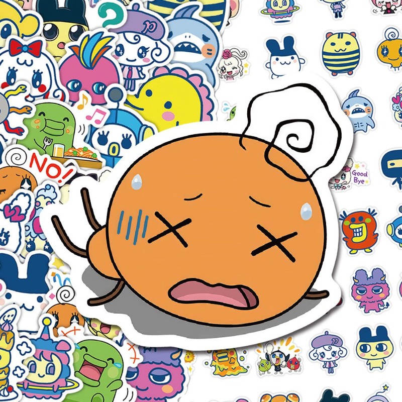 Stiker Tamagotchi Jepang Hewan - Laptop Accessories Case ulasan dan harga