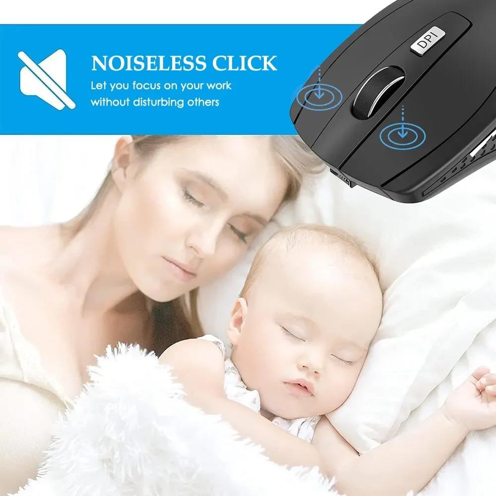Mouse Nirkabel 2.4G Mouse Ergo - Laptop External Accessories ulasan dan harga
