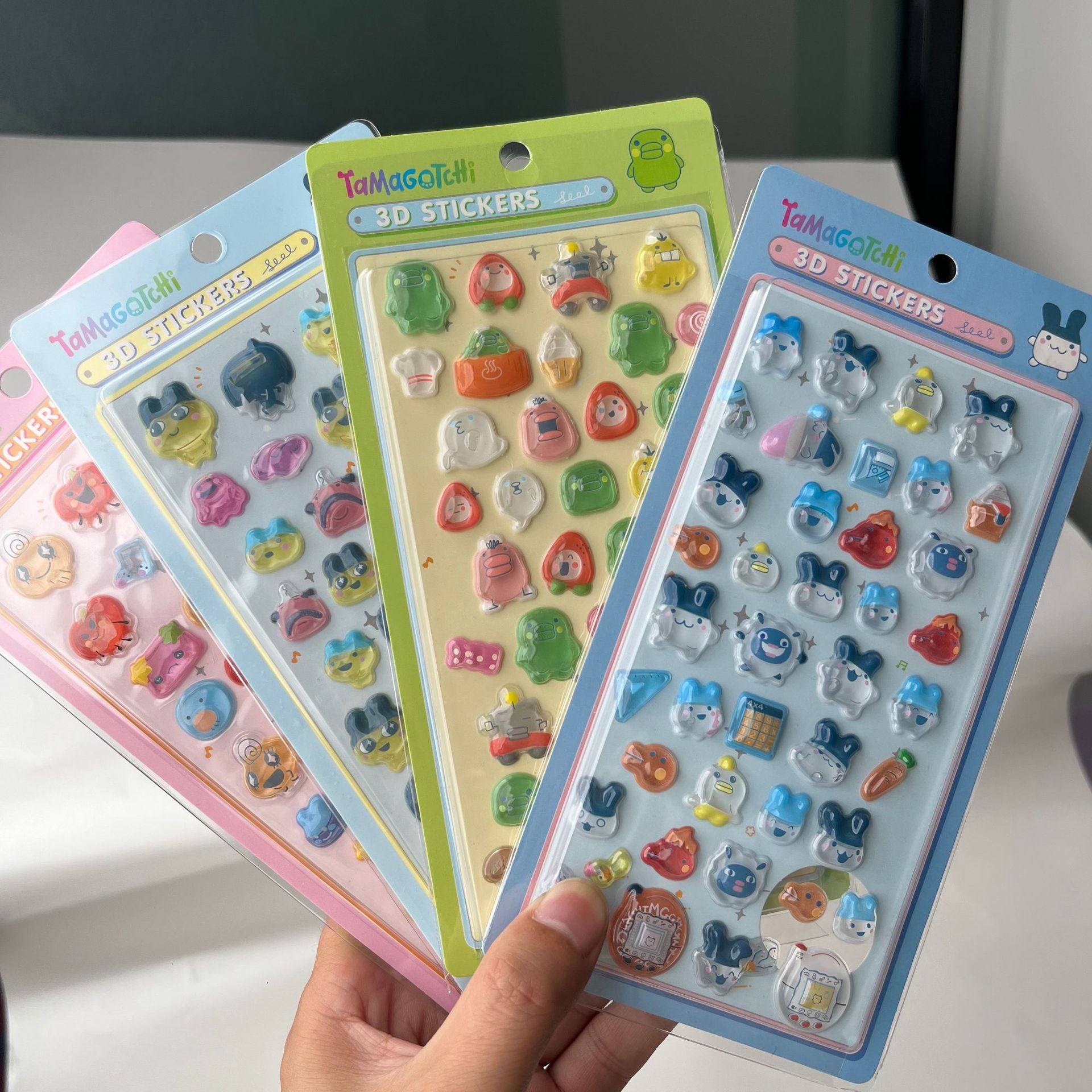 Stiker 3D Tamagotchi Lucu Retr - Laptop Accessories Toy ulasan dan harga