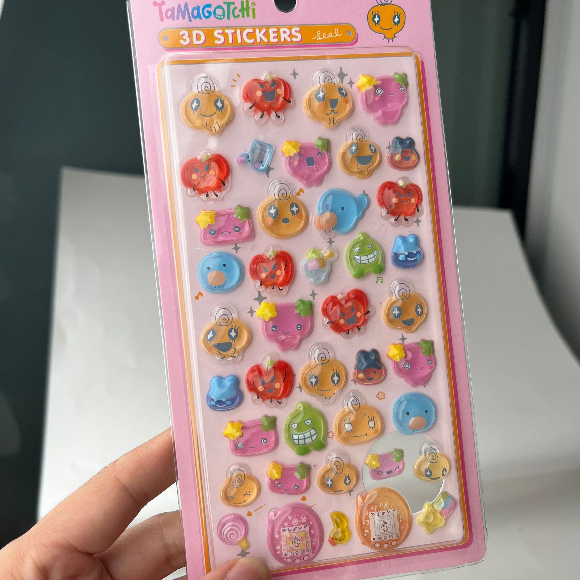 Stiker 3D Tamagotchi Lucu Retr - Laptop Accessories Toy ulasan dan harga