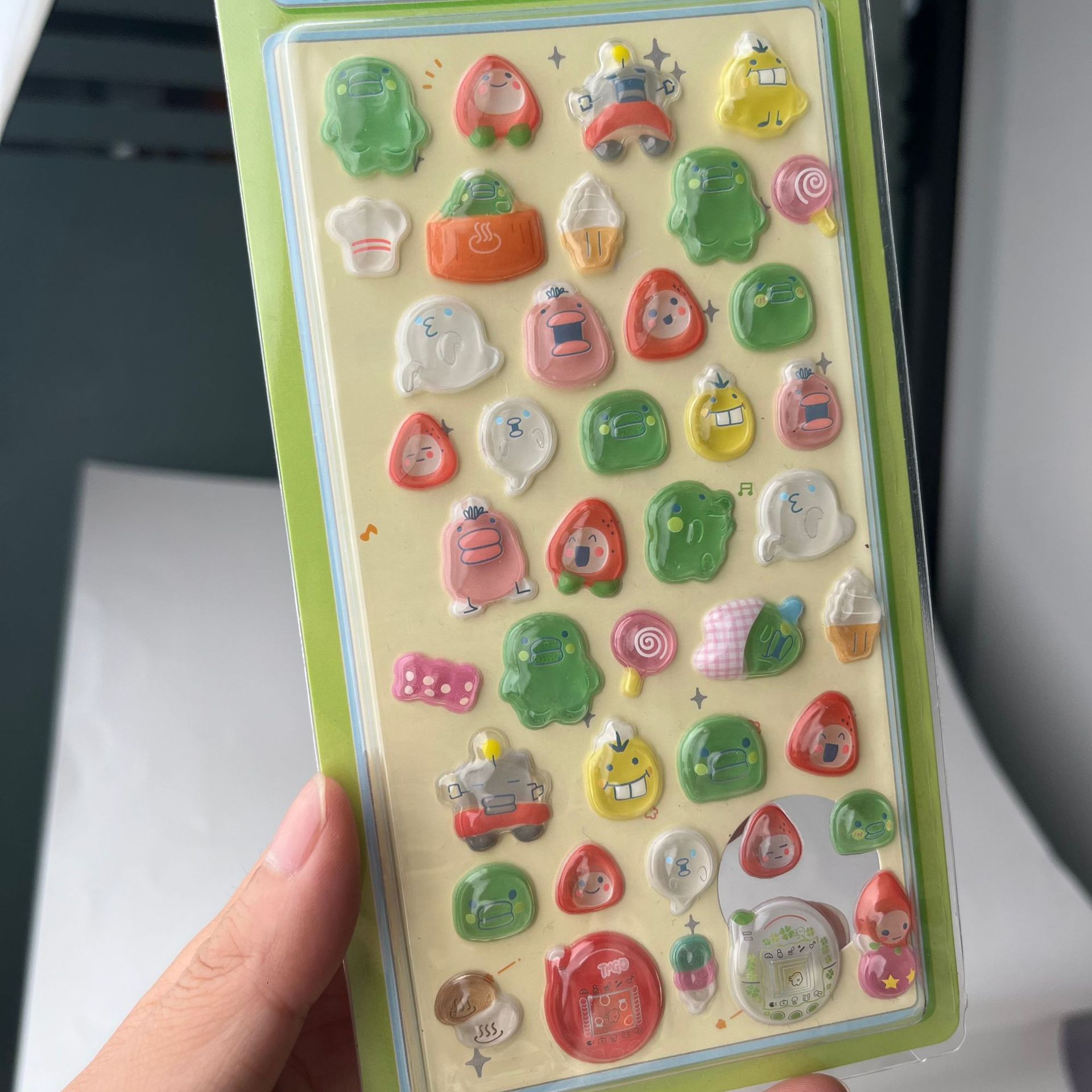Stiker 3D Tamagotchi Lucu Retr - Laptop Accessories Toy ulasan dan harga