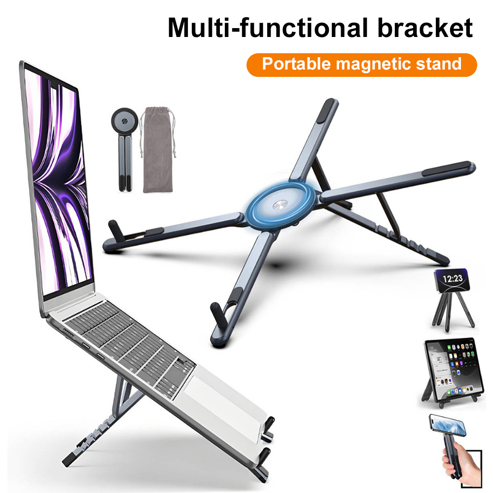 Penyangga Ponsel Magnetik Port - Laptop Office Accessories ulasan dan harga